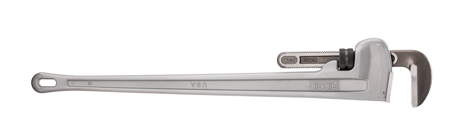 RIDGID 10" Aluminum Straight Pipe Wrench – product view | 31090
