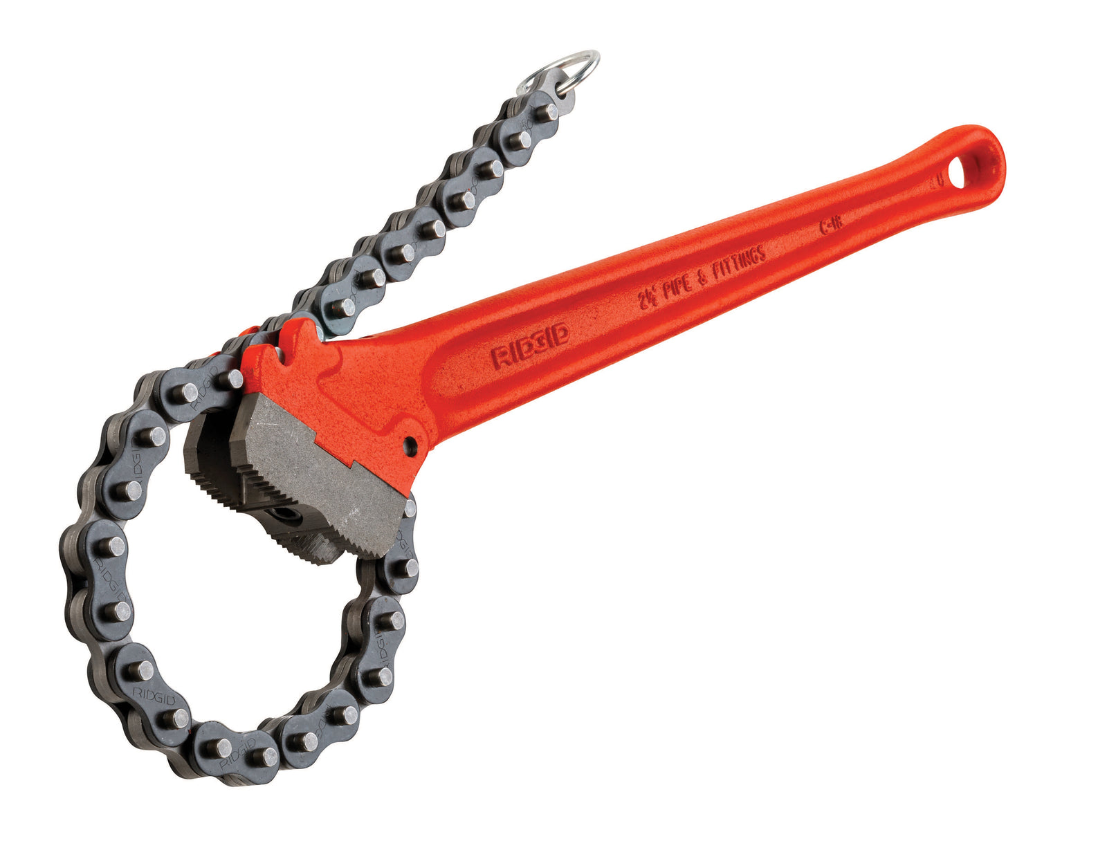 RIDGID C-18 Heavy Duty Chain Wrench – three-quarter view | 31320