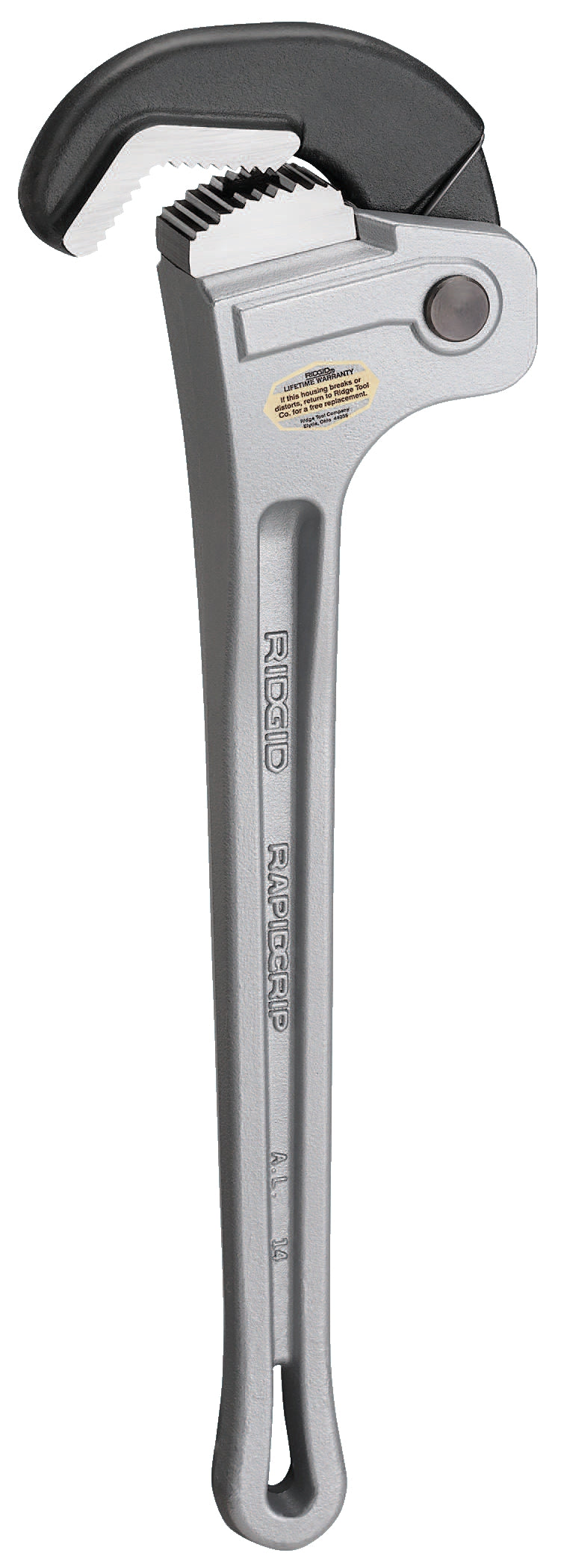 RIDGID 18" Aluminum RapidGrip Wrench – product view | 12698
