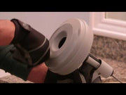Range demonstration: How To Use RIDGID® KWIK-SPIN+ Drain Cleaner
