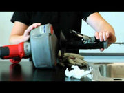 Range demonstration: How To Use RIDGID® K-45 Drain Cleaning Machine