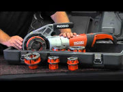 Range demonstration: RIDGID - 600-I & 690-I Hand-Held Threaders