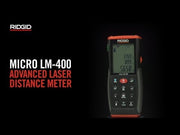 Product demonstration: RIDGID micro LM-400 Advanced Laser Distance Meter