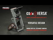 Product demonstration: RIDGID CS6x VERSA Digital Reporting Monitor