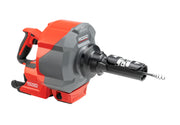 RIDGID K-46 Cordless SinkSnake™ Deluxe Kit with 5/16" x 25' Cable, 3/8" x 35' Cable, T-250 Tool Set, Carrying Case, 18V 2.5Ah Battery & Charger – cord detail | 78068