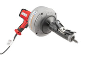 RIDGID Machine with: – C-1IC, 5⁄16" (8 mm) x 25' (7,6 m) Inner Core Cable with  Inner Drum – C-6, 3⁄8" (10 mm) x 25' (10,7 m) Cable w/Inner Drum – T-250, Five-Piece Tool Set for 3⁄
