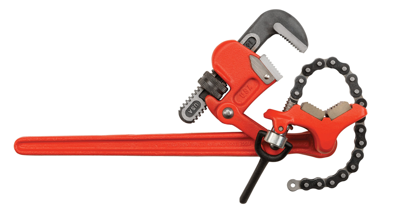 RIDGID S-2 Compound Leverage Wrench, 2" Pipe Capacity – product view | 31375