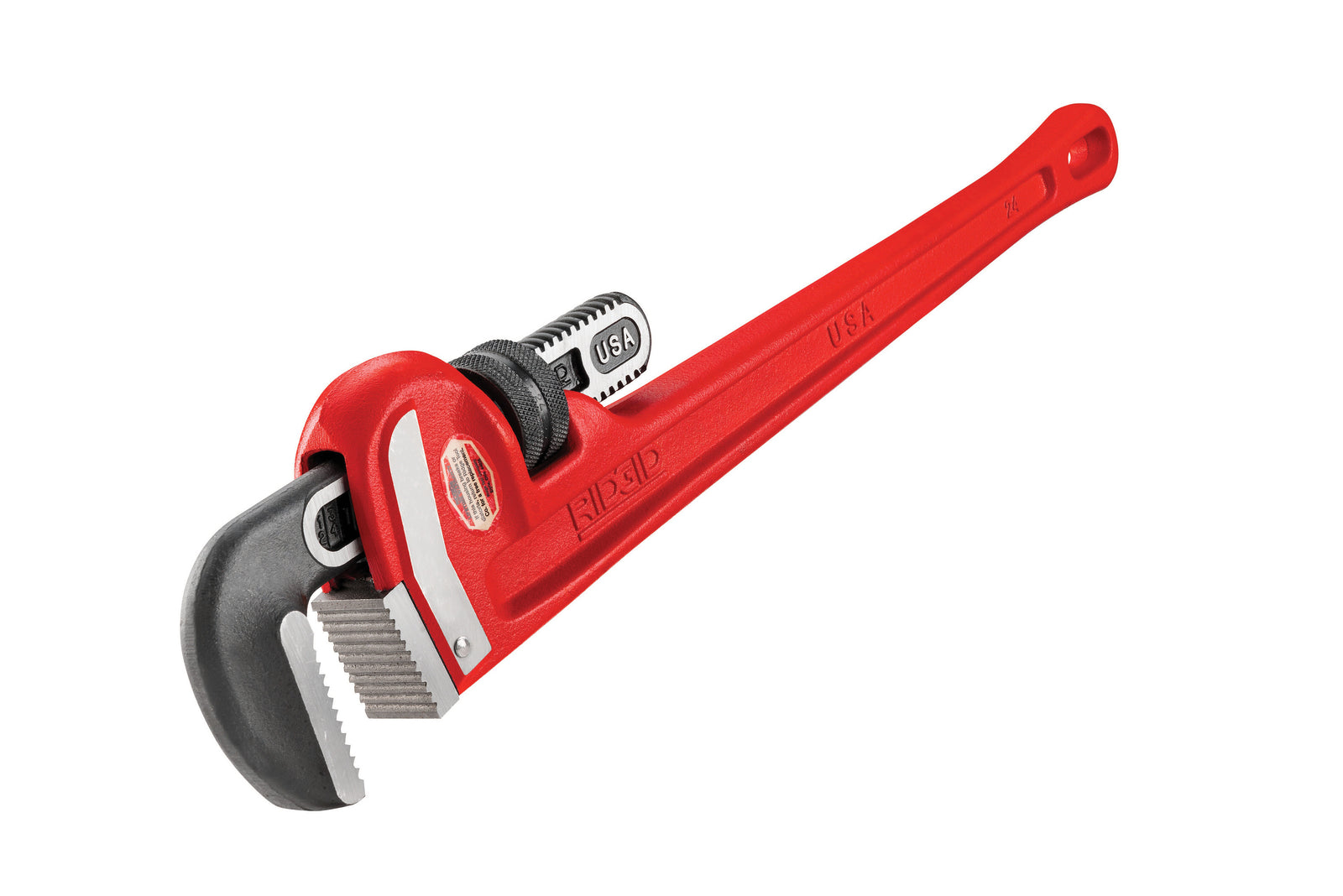 RIDGID 12" Heavy-Duty Straight Pipe Wrench – product view | 31015