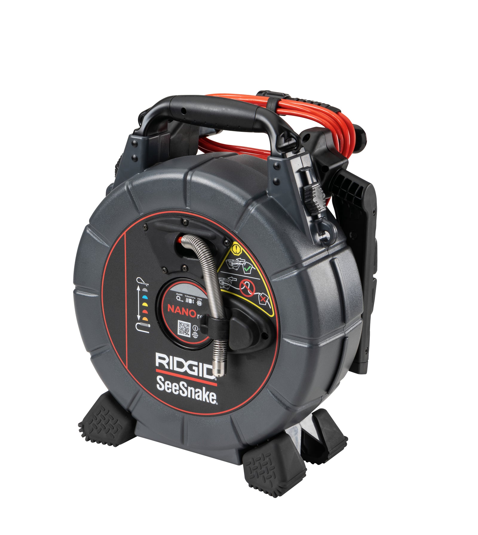 RIDGID SeeSnake® NANOreel Inspection Reel with micro CA-350 Handheld Camera – product view | 77583