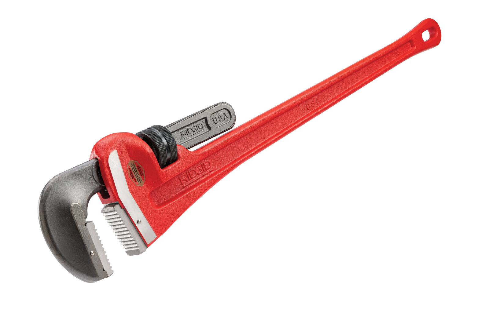 RIDGID 12" Heavy-Duty Straight Pipe Wrench – product view | 31015