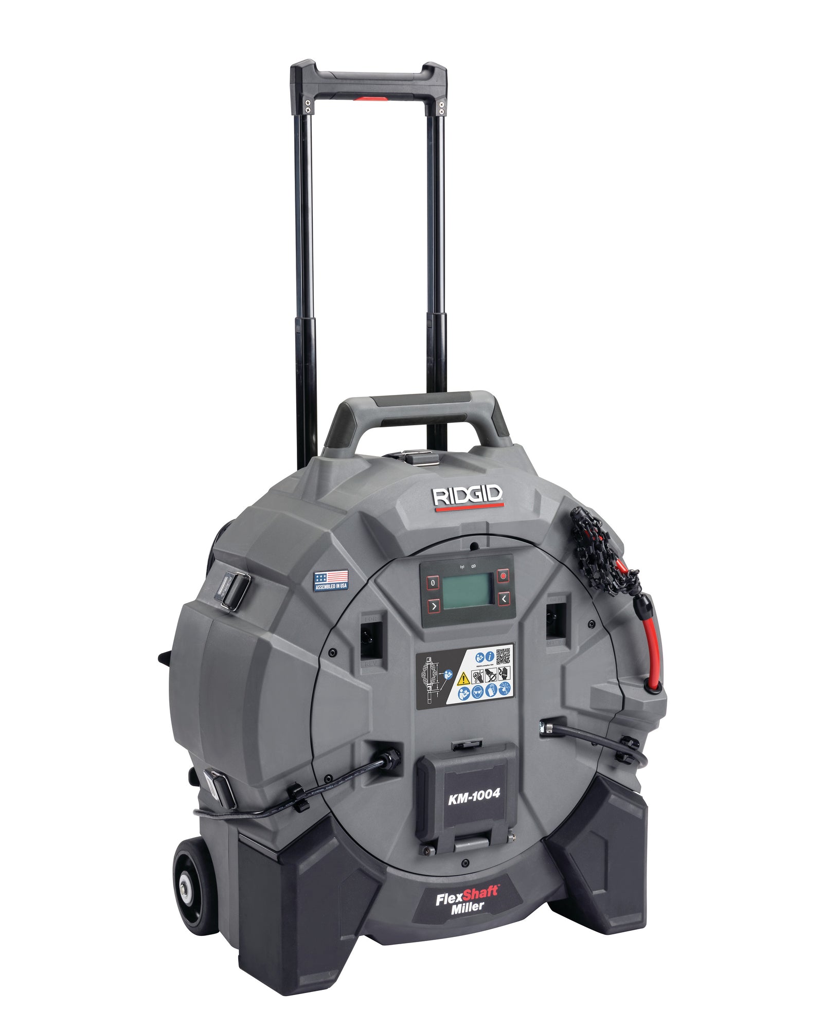 RIDGID KM-1004 Milling machine, UK plug – handle detail | 79743