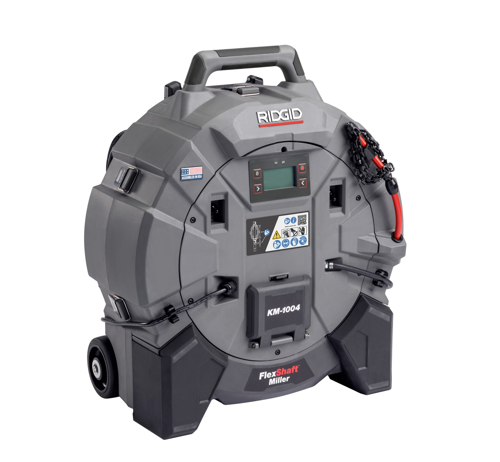 RIDGID FlexShaft, KM-1004 Milling machine Complete, UK plug – cover view | 79803