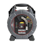 RIDGID SeeSnake® MicroReel APX System, includes CSx Via Streaming Device, 18V Battery and Charger – front view | 75853