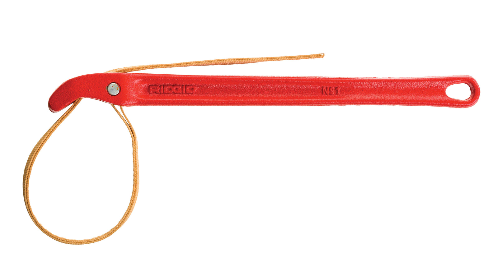 RIDGID 11 ¾” Aluminum Strap Wrench with 24” x 1-1/8” Strap – product view | 31345