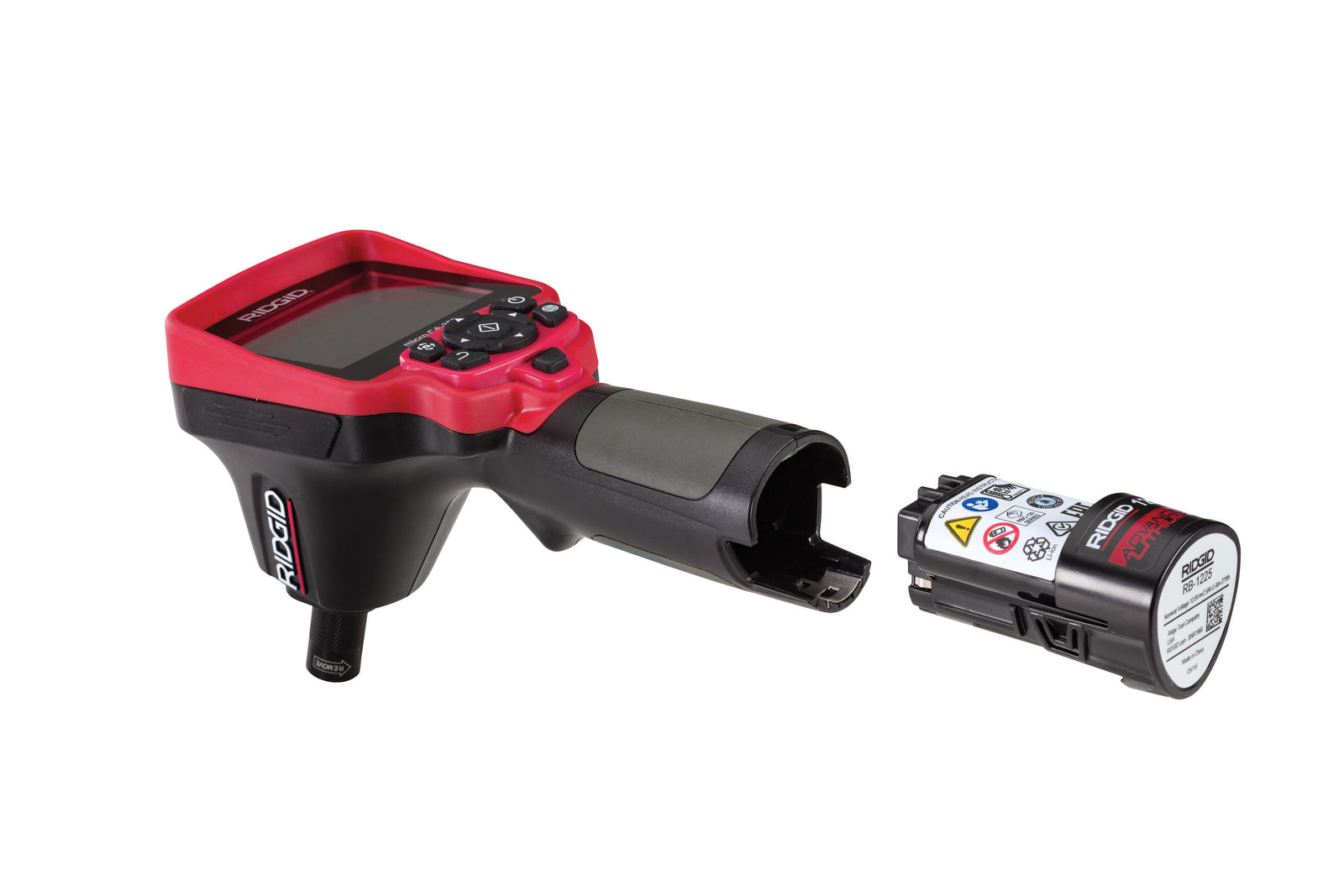 RIDGID CA-350 Handheld Inspection Camera, includes 12V Battery and Charger – product view | 55903