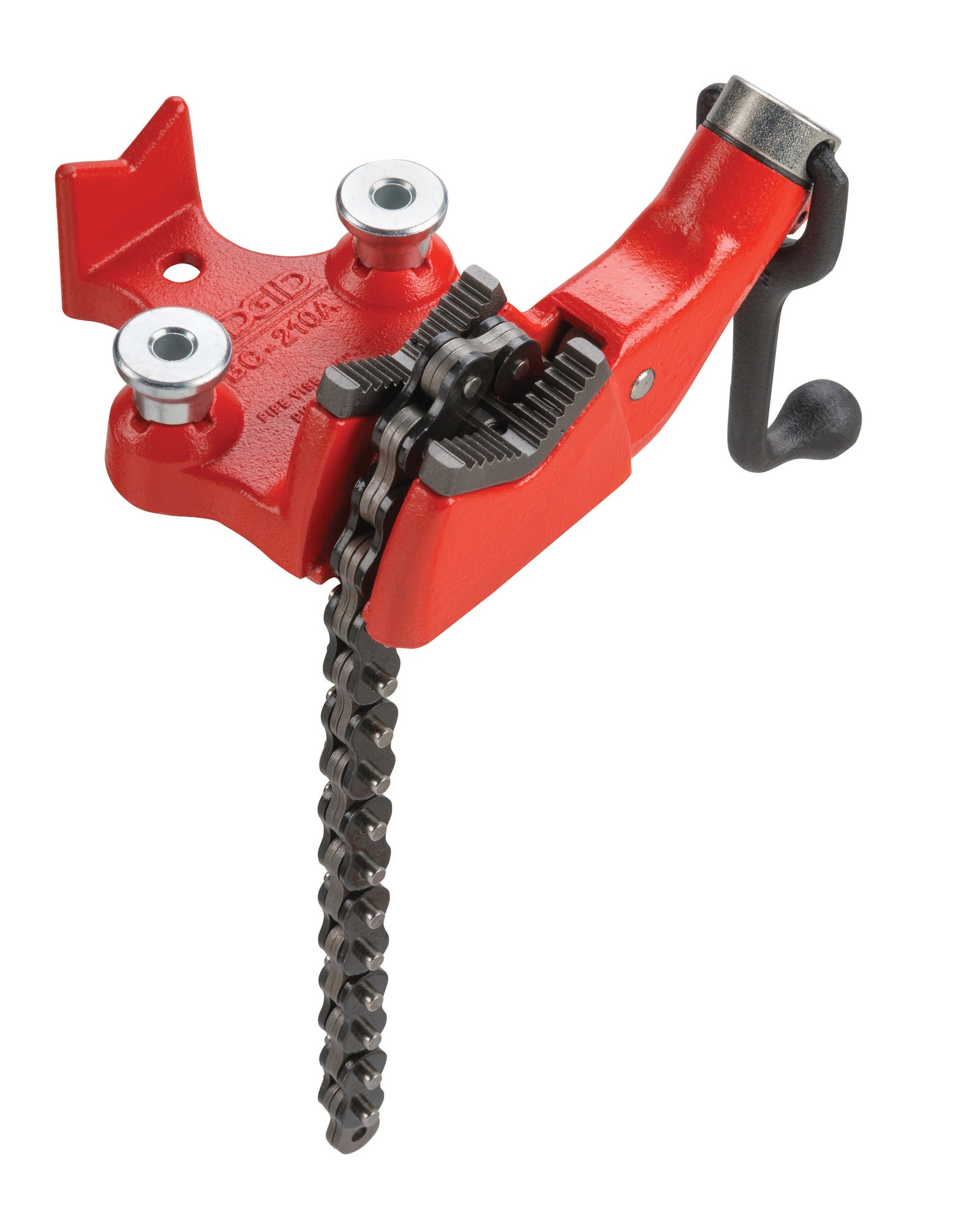 RIDGID BC210PA 1/2" - 4-1/2" OD Top Screw Bench Chain Vise for Plastic Pipe – product view | 40200