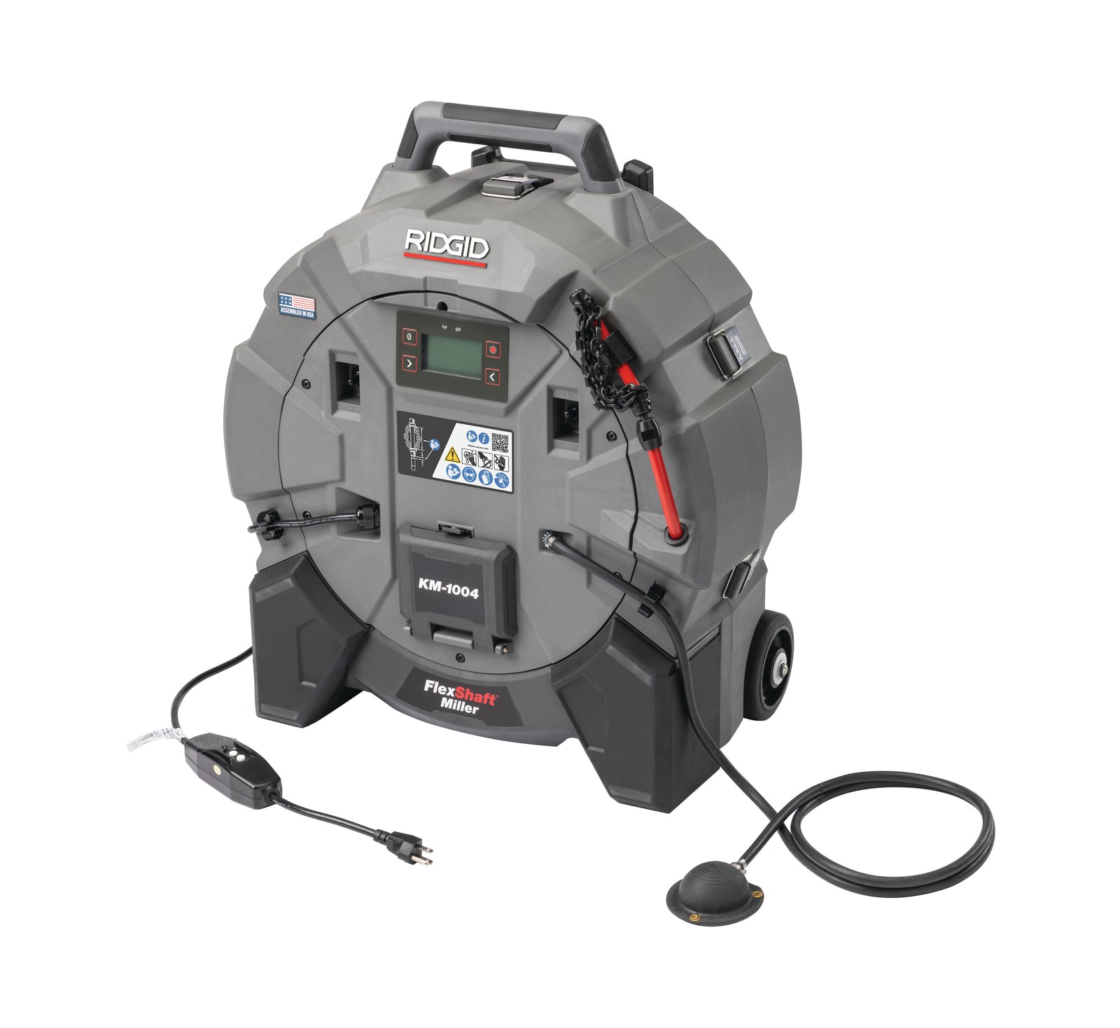 RIDGID KM-1004 Milling machine, UK plug – cord detail | 79743