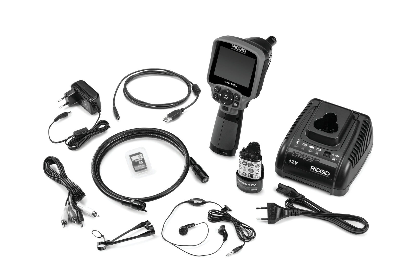 RIDGID CAMERA, MICRO CA-350X EU – product view | 63888